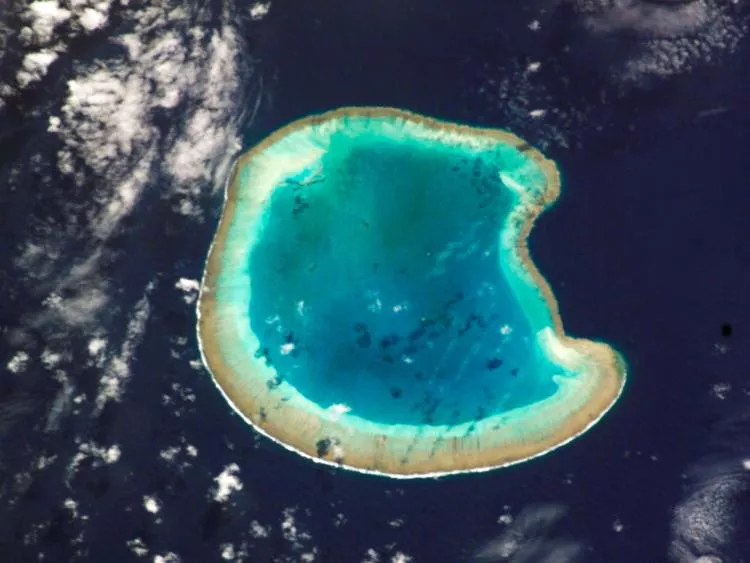 Bassas da India Atoll in the Indian Ocean
