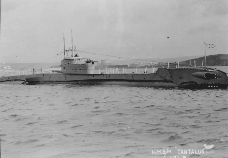 HMS P311 sister ship HMS Tantalus