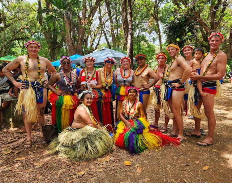 Visitors Dressed in Traditional Wear for Yap Day 2024